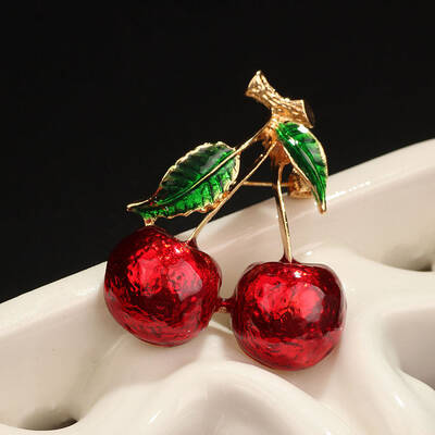 Cherry Enamel Pins