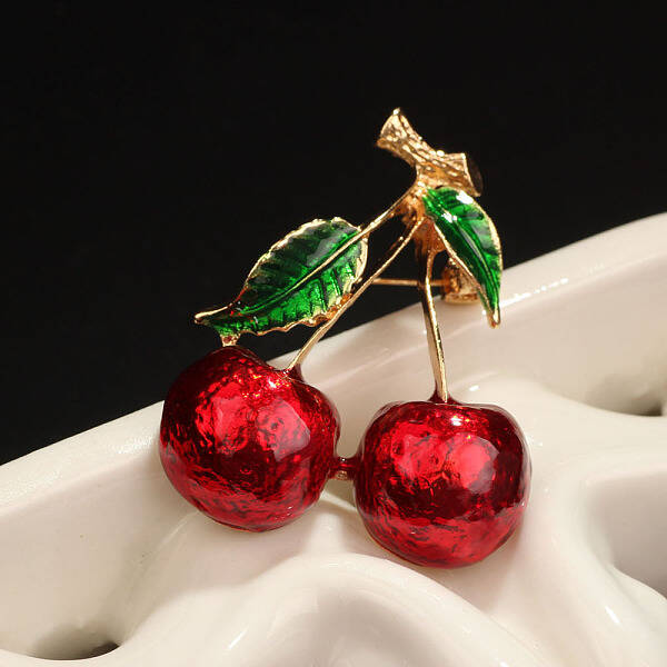 Cherry Enamel Pins