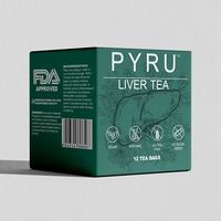 Pyru Liver Cleaser Tea - 12-Pack | Herbal Blend with Chrysanthemum, Cassia Seed, Goji Berries, Honeysuckle & Dandelion Root |...