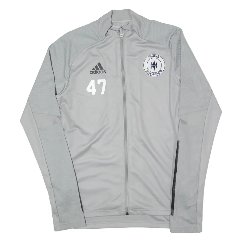 ADIDAS Indiana Fire Juniors Track USA Jacket Grey Mens XS
