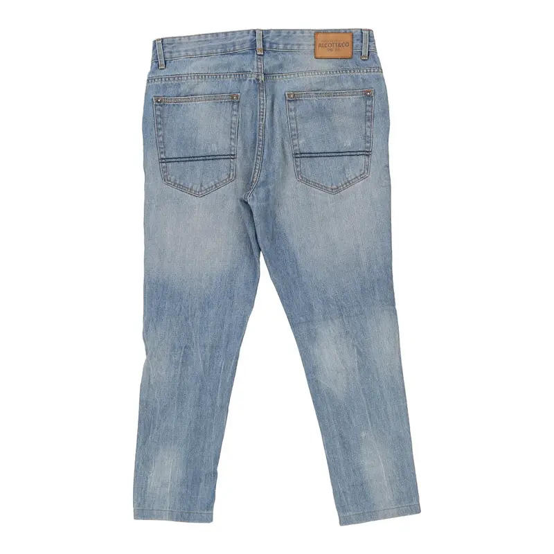 Alcott Jeans - 32W 25L Blue Cotton