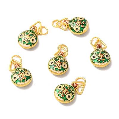Zinc Alloy Enamel Pendants