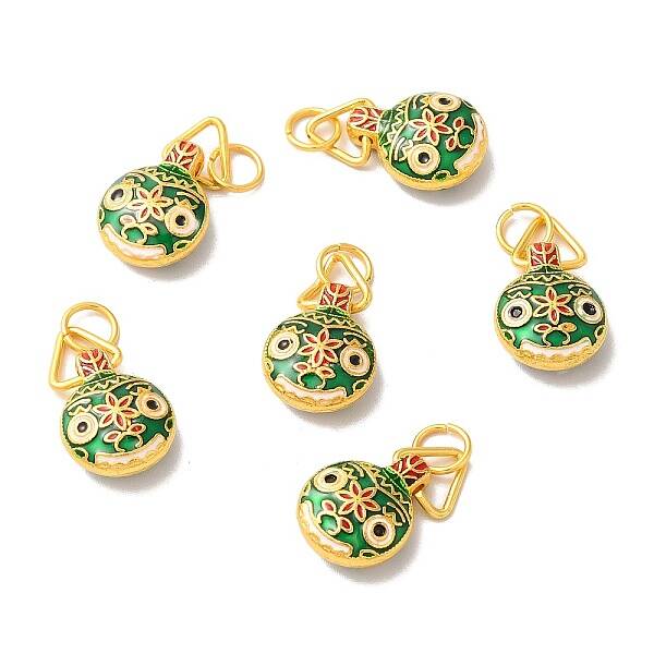 Zinc Alloy Enamel Pendants