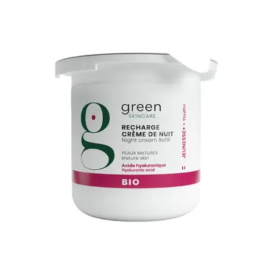 Green skincare JEUNESSE+ Night Cream Refill 50 ml