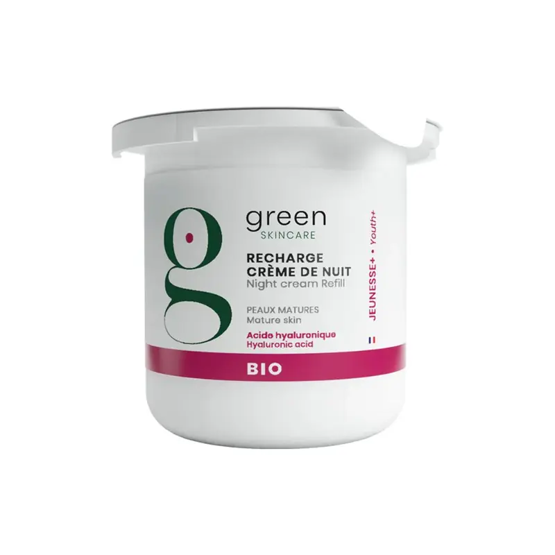 Green skincare JEUNESSE+ Night Cream Refill 50 ml