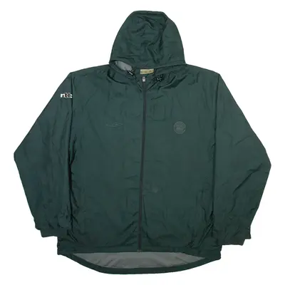 UMBRO Celtic Football Club Mens Windbreaker Jacket Green Hooded XL