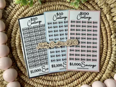 20, 50, 100 Bundle Saving Challenges