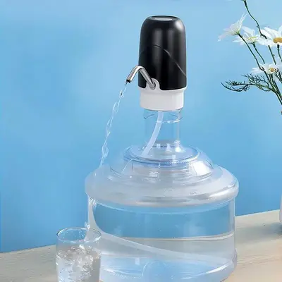 5 Gallon Water Bottle Pump, Summer USB Rechargeable Electric Water Dispenser for 5 Gallon Bottle, Portable Electric Drinking...