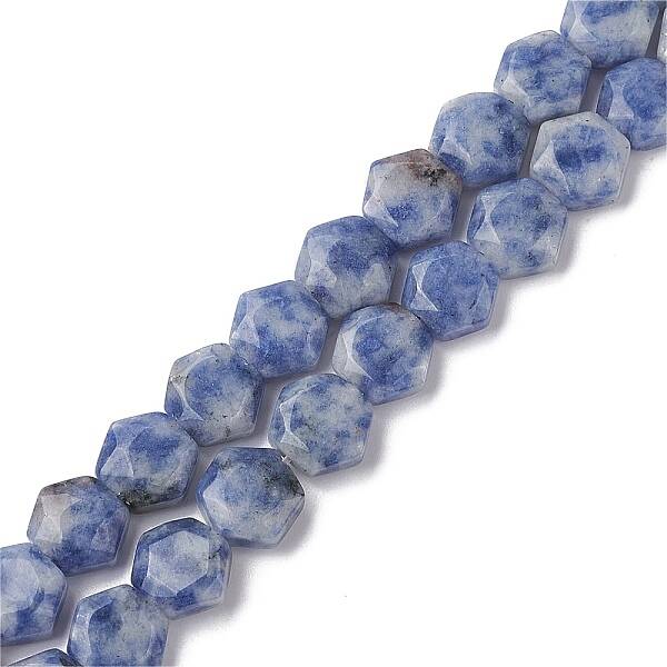 Natural Blue Spot Jasper Beads Strands