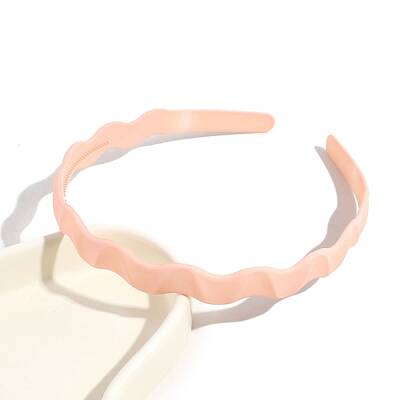 Plastic Wavy Hair Bands for Girls Women