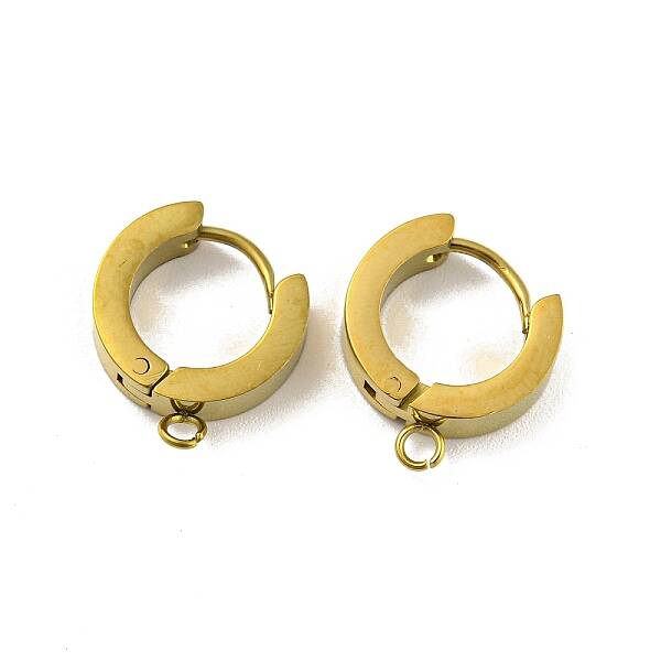 304 Stainless Steel Hoop Earring Findings