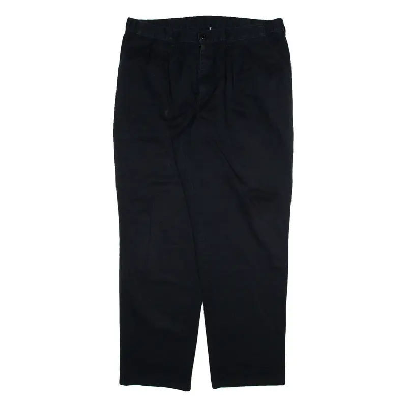 DICKIES Mens Trousers Black Relaxed Tapered W36 L32