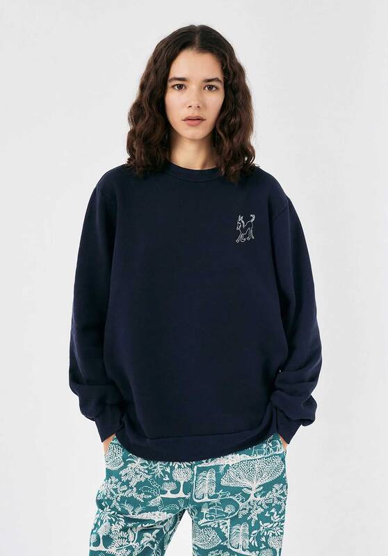 Sweatshirt The End 224ae004 401-Midnight-Blue | Color: 401 MIDNIGHT BLUE | Size: M