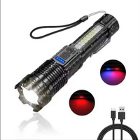 2-in-1 POWER BANK FLASHLIGHT | Super Bright, USB Rechargeable, Zoomable | Camping, Emergency, Fishing, Security MUST-HAVE