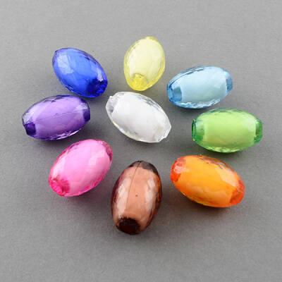 Transparent Acrylic Beads