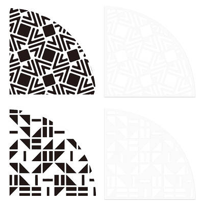 Custom Acrylic Tie-Dye Template
