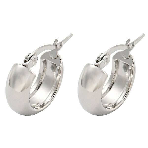 Tarnish Resistant 202 Stainless Steel Hoop Earrings