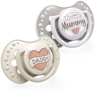 LOVI I Love pacifier 3-6m 2 pieces