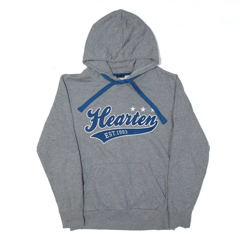LITMUS Hearten 1993 Hoodie Grey Pullover USA Mens S