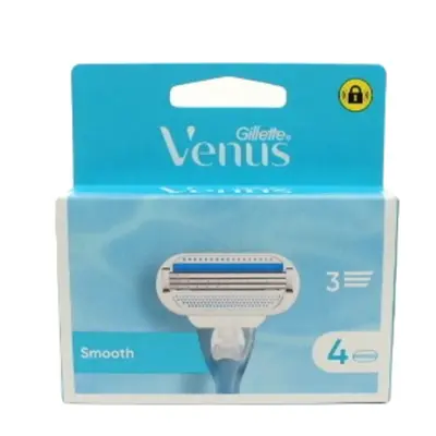 GILLETTE VENUS SMOOTH REPLACEMENT BLADES PACK OF 4