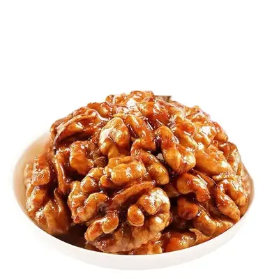 3 Pcs Herbal Honey Amber Walnut Nuts - Crispy, Refreshing, High-Protein Snack for Parties & Gifts (100g/3.527oz) honey comb