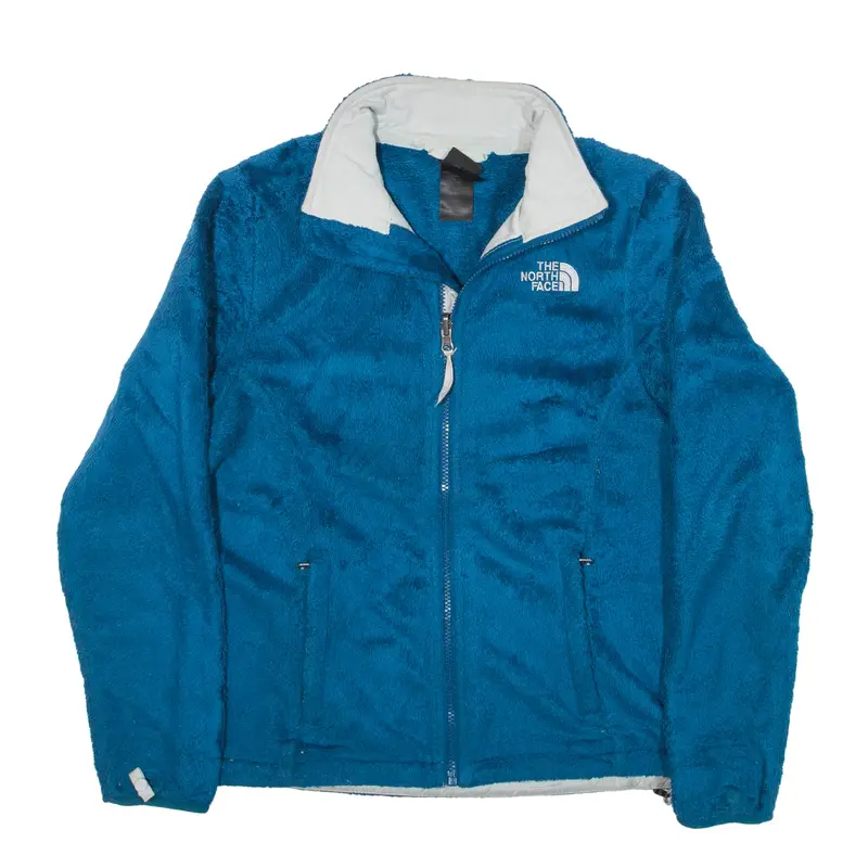 THE NORTH FACE Fleece Jacket Blue Womens S