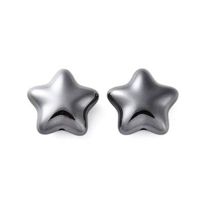 Electroplate Plating Opaque Acrylic Beads