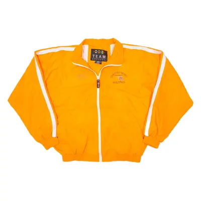TEAM APPAREL Crawford County Wolfpack Shell USA Jacket Orange 90s Mens L