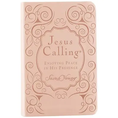 Jesus Calling, Pink Leathersoft, with Scripture References: Enjoying Peace in His Presence (a 365-Day Devotional) (Jesus Call...