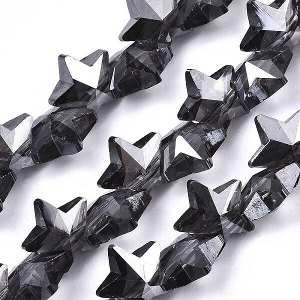 Electroplate Glass Beads Strands