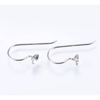 Tarnish Resistant 304 Stainless Steel Earring Hooks