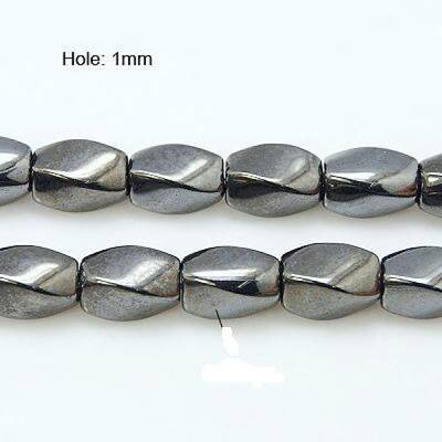 Non-Magnetic Synthetic Hematite Beads Strands
