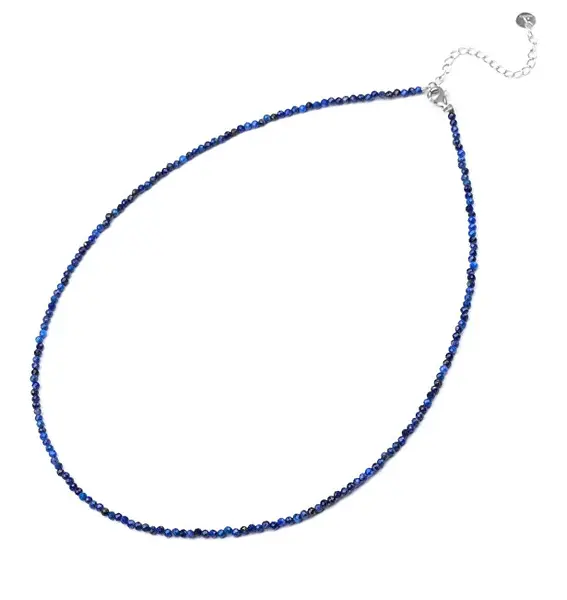 Agato Women's Mineral Necklace with Lapis Lazuli POL-N02/47L
