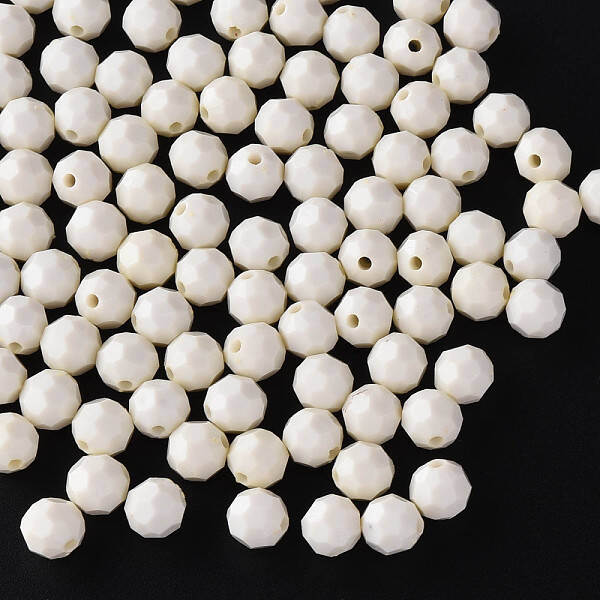 Opaque Acrylic Beads