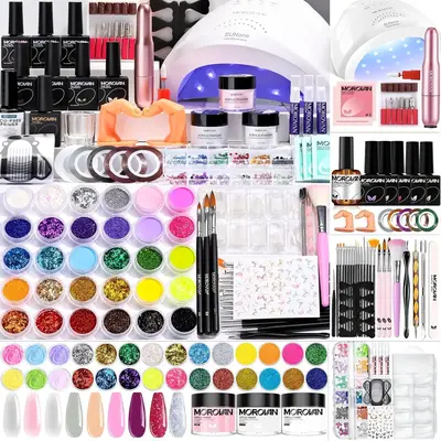 【Blossom Series】Morovan Acrylic Nail Kit : Blossom Pro for Beginners with Everything - Complete Nail Kit Set Professional...