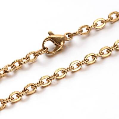 304 Stainless Steel Cable Chains Necklaces