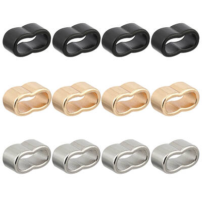 60Pcs 3 Colors Zinc Alloy Slide Charms