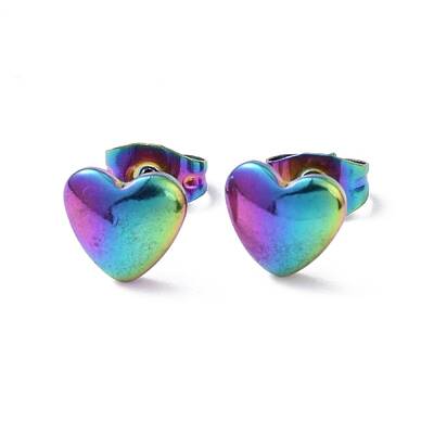 Ion Plating(IP) 304 Stainless Steel Stud Earring
