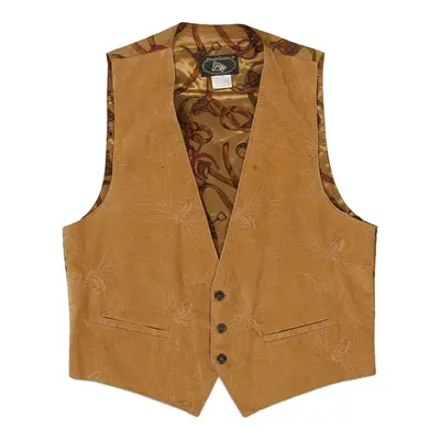 Premier Vision Waistcoat - Medium Brown Cotton Blend