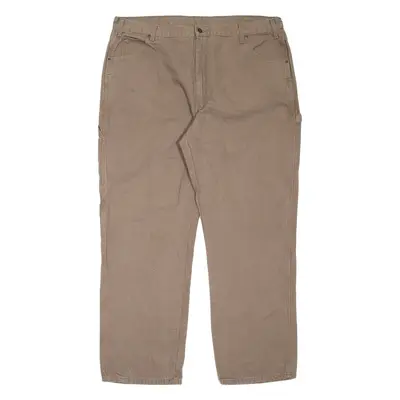 DICKIES Carpenter Workwear Mens Jeans Grey Regular Straight W40 L31