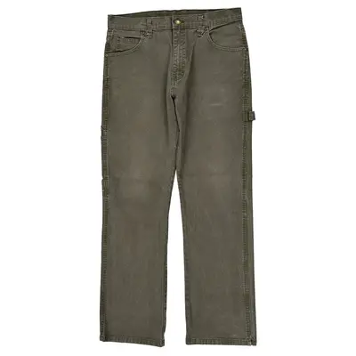 Dickies Carpenter Trousers - 32″ Waist Khaki Cotton