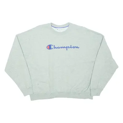 CHAMPION Athletics Womens Sweatshirt Grey XL