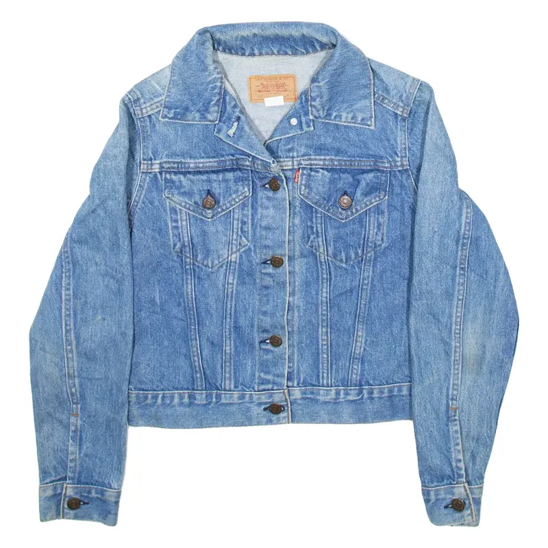 LEVI'S Womens Denim Jacket Blue M