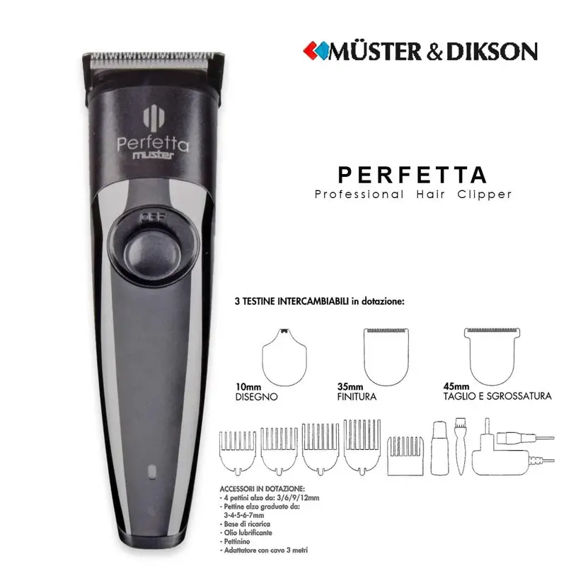Muster perfect hair clipper