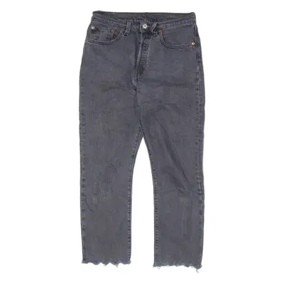 LEVI'S 501 Jeans Mens Grey Regular Straight W28 L28