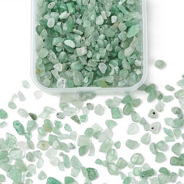 50G Natural Aventurine Chip Beads