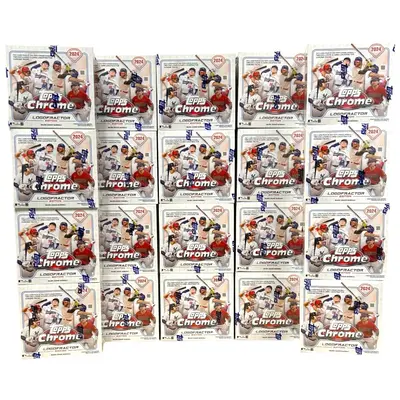 Break 956: 2024 Topps Chrome Logofractor 20 Box Case Break MLB Baseball Pick Your Team