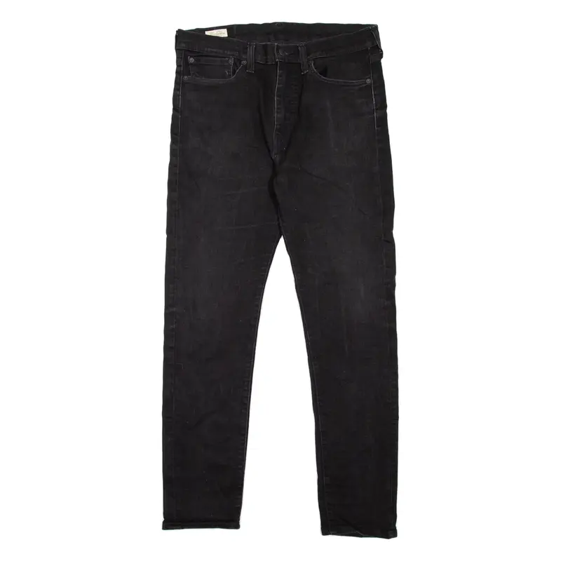 LEVI'S 510 BIG E Jeans Mens Black Slim Skinny W34 L32