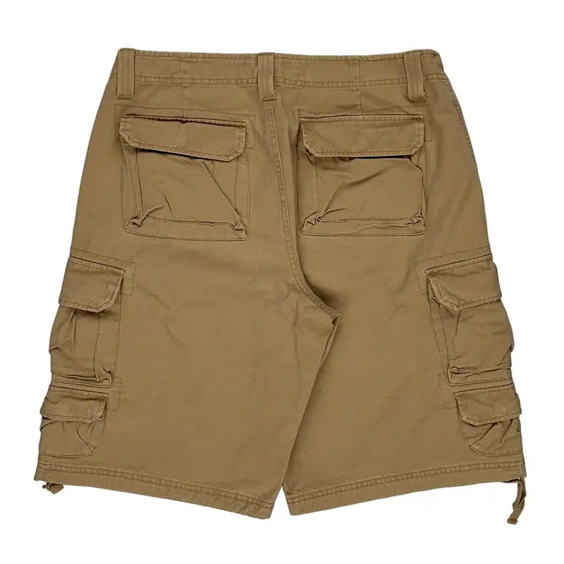 Lee Cargo Shorts - 34W 11L Beige Cotton | Size: 34″ waist