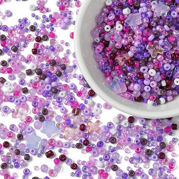 DIY Glass & Seed Beads Jewelry Making Findings Kits